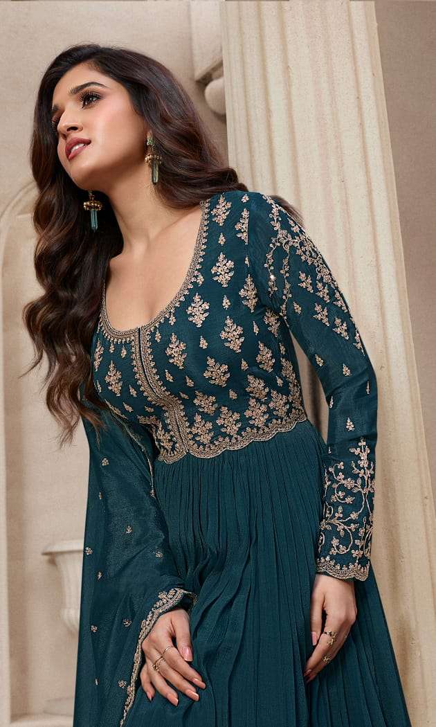 vinay fashion kuleesh sabina chinon gorgeous look salwar suit catalog