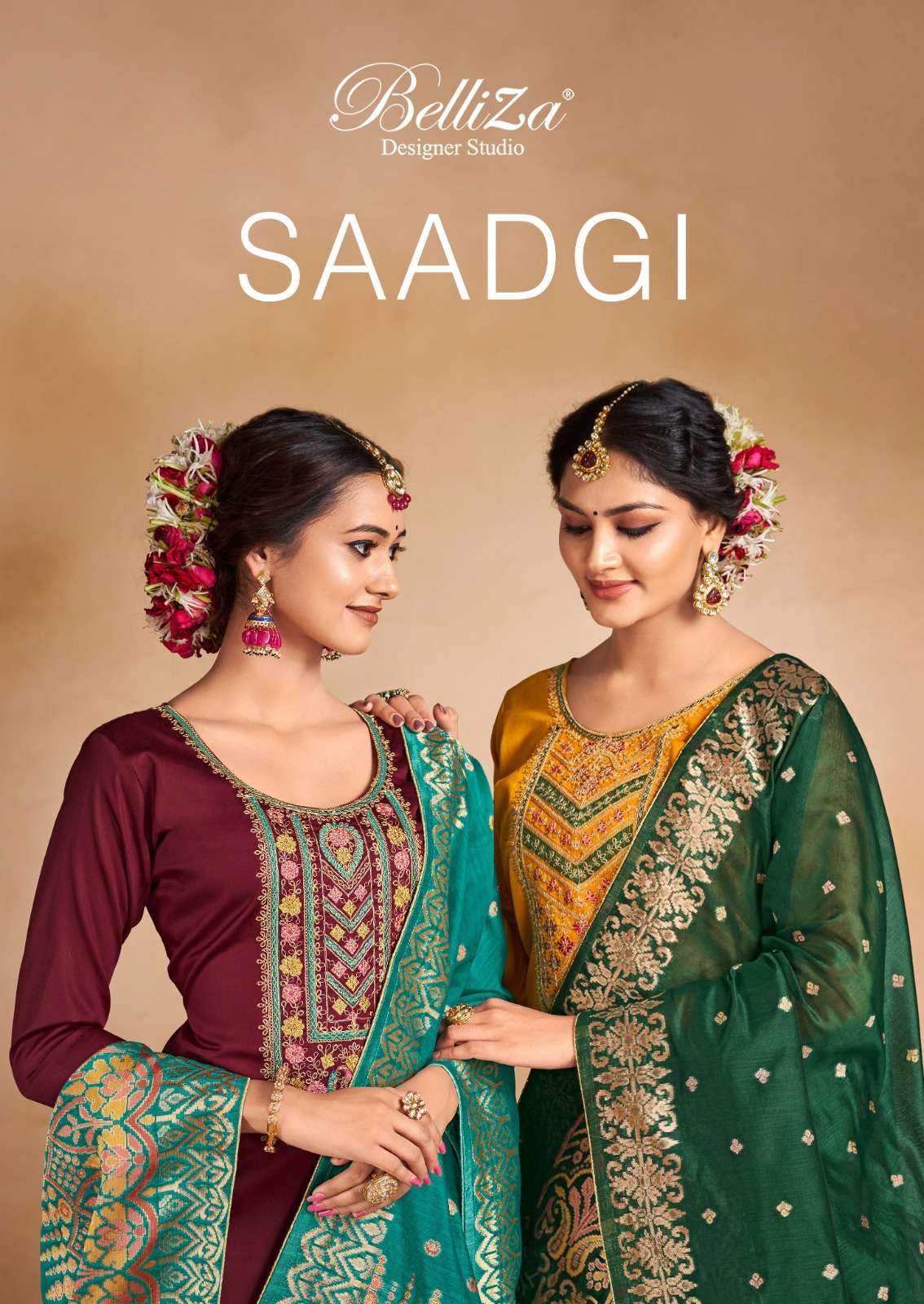 belliza designer studio saadgi cotton ecxlusive print salwar suit catalog