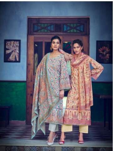 fida rahat cotton satin elegant salwar suit catalog