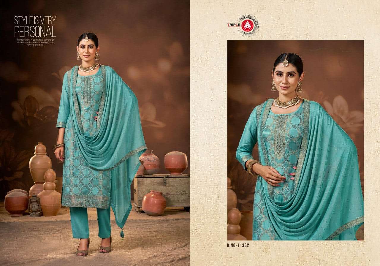 triple aaa payal vol 3 muslin catchy look salwar suit catalog