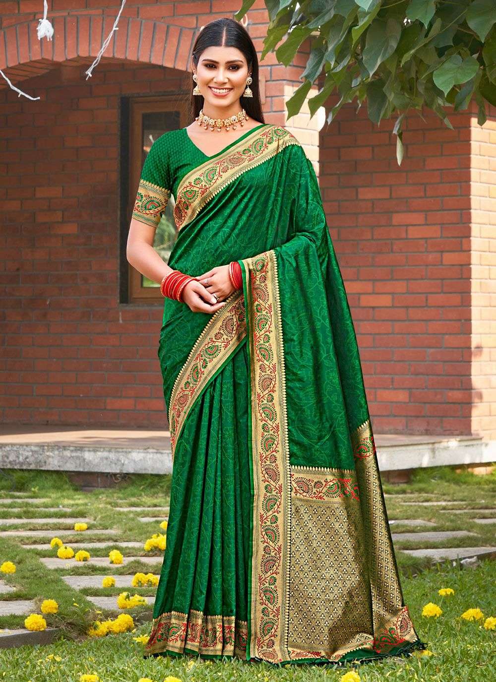 sangam prints susobhana silk kanjivar silk elegant saree catalog