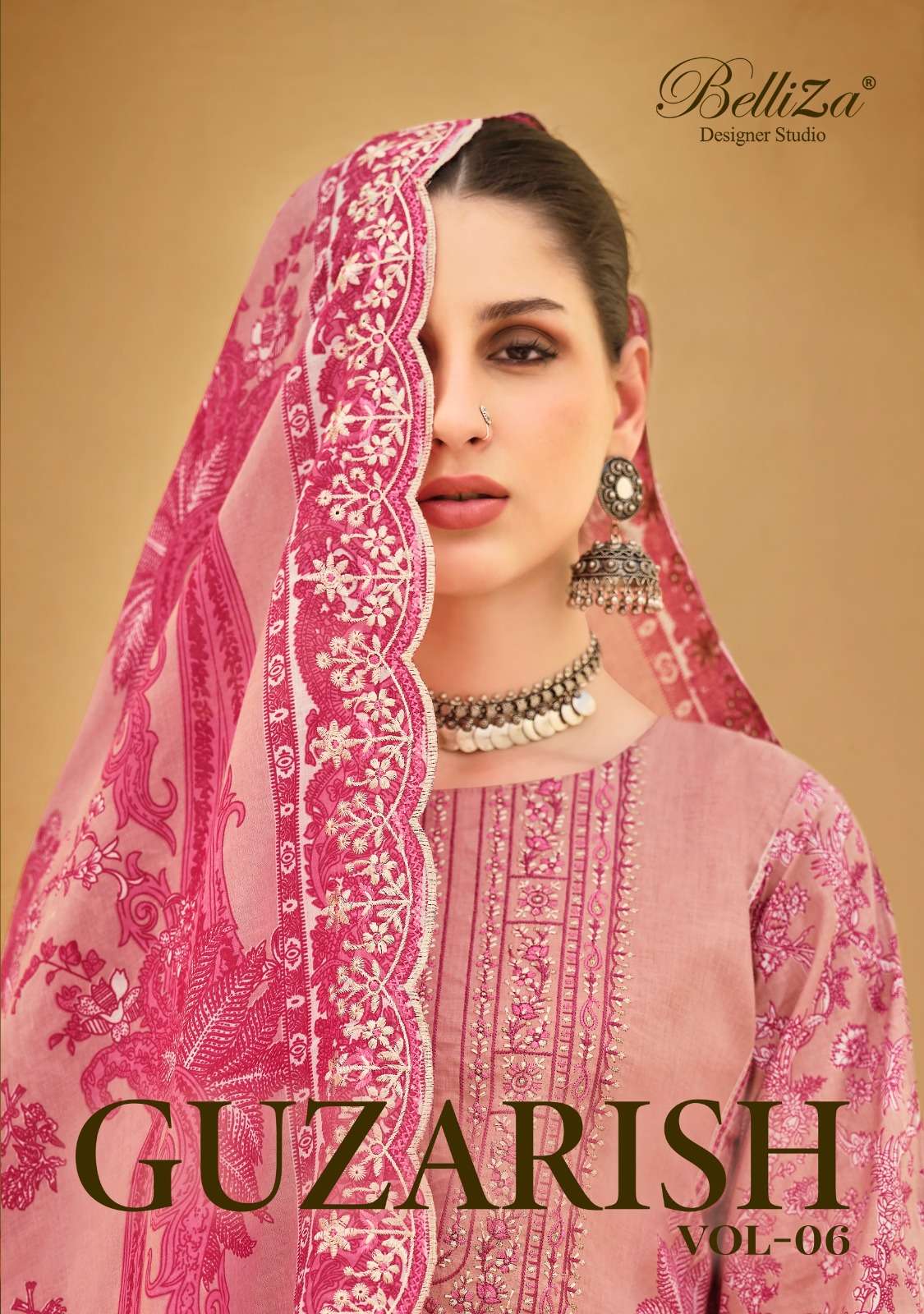 belliza designer studio guzarish vol 6 cotton catchy look salwar suit catalog