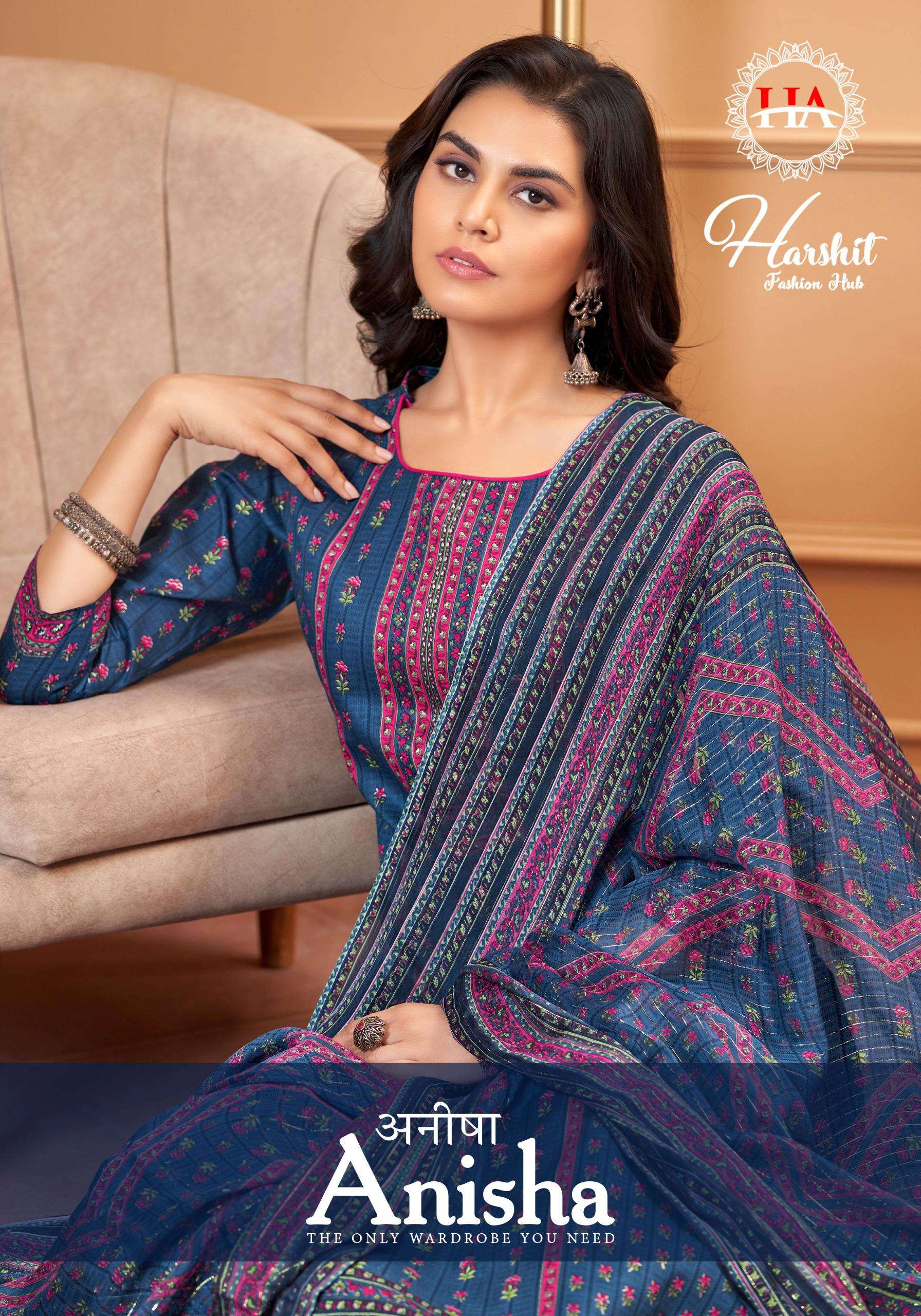 alok suit anisha cotton exclusive print salwar suit catalog