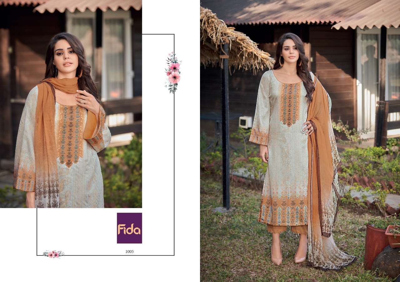 fida shiza muslin beautiful look salwar suit catalog