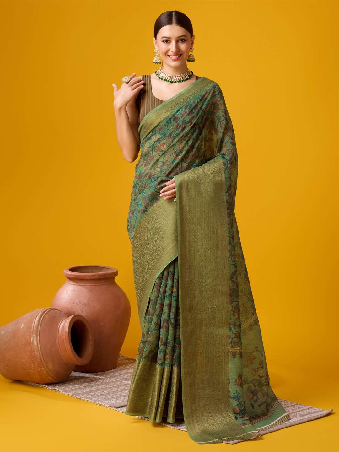 sangam print bunawat vantara vol 5 pashmina gorgeous look saree catalog