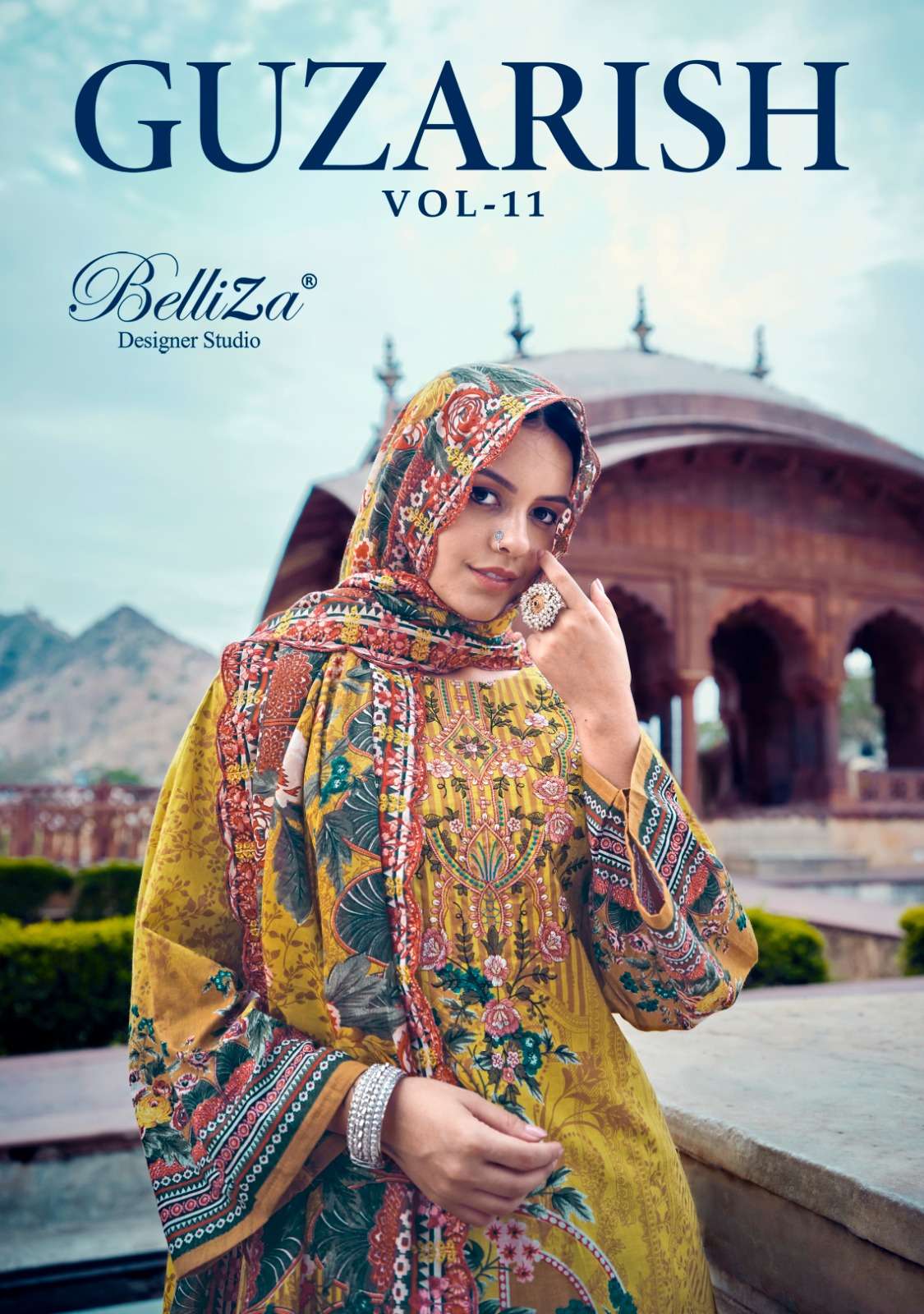 belliza designer studio guzarish vol 11 cotton catchy look salwar suit catalog