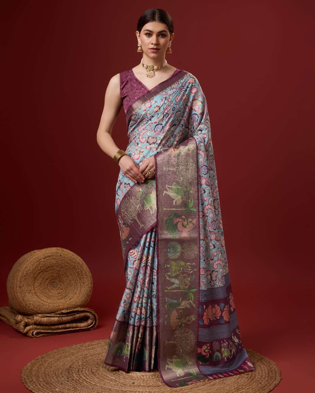 sangam prints bunawat vantara vol 4 cotton elegant saree catalog