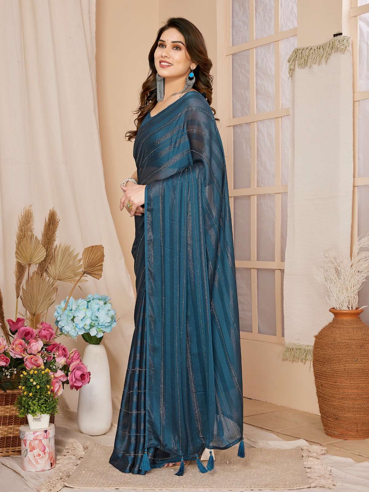 vivera Bombay rimjhim  silk regal look saree catalog