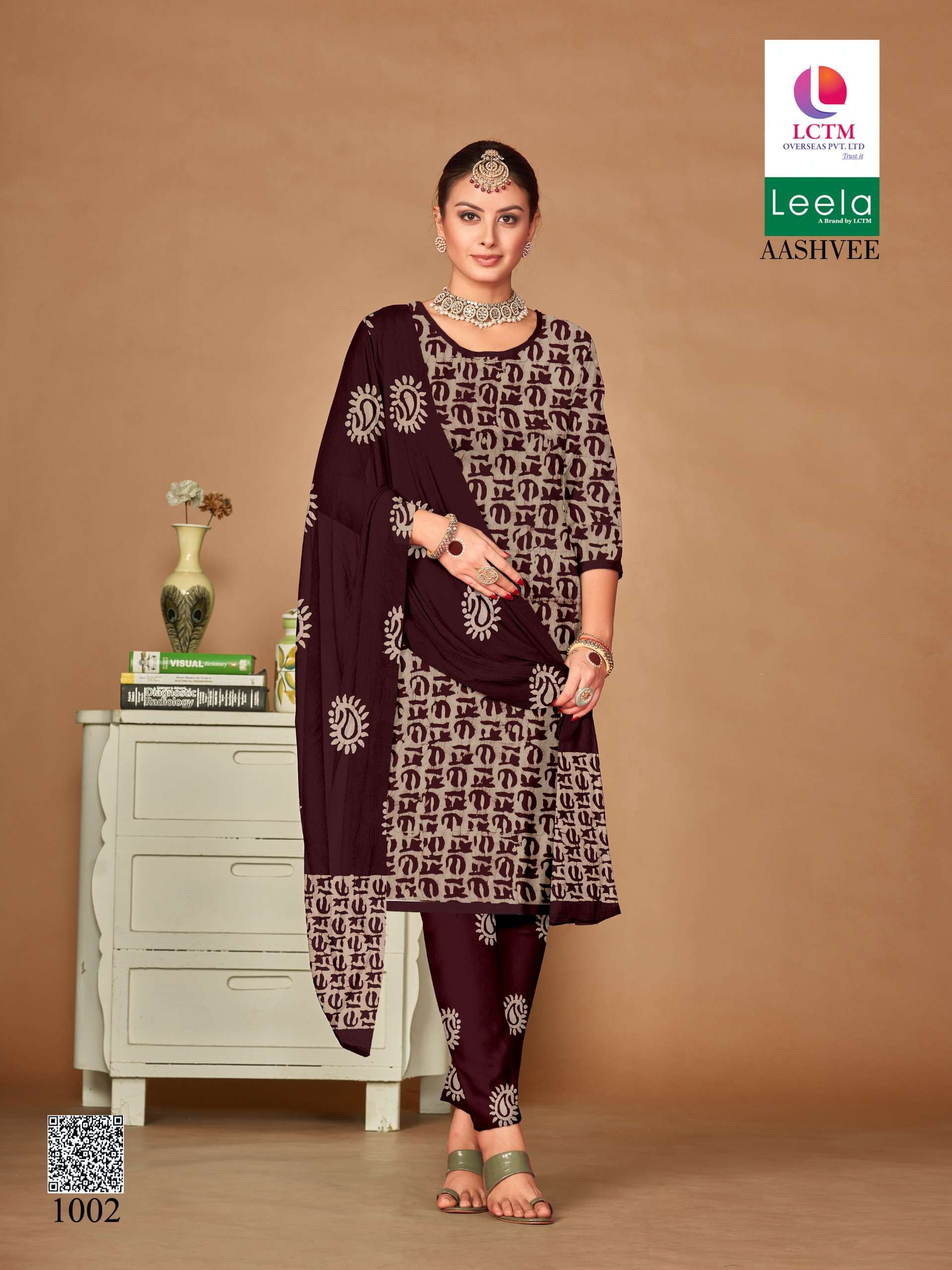 lctm overseas aashvee cotton satin innovative look salwar suit catalog