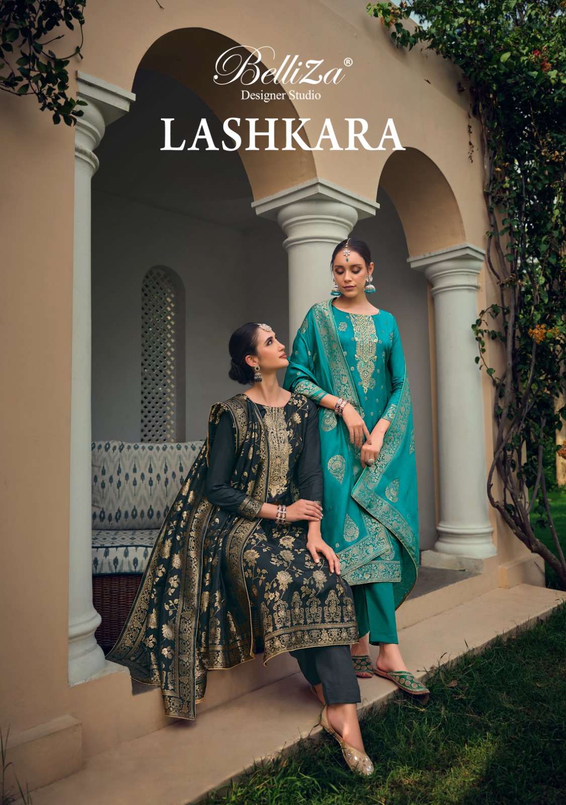 belliza designer studio lashkara viscose dola catchy look salwar suit catalog