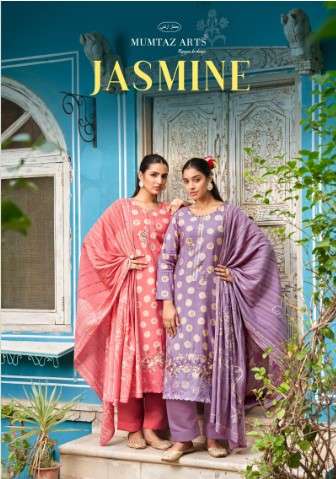 mumtaz art jasmine viscose musline regal look salwar suit catalog