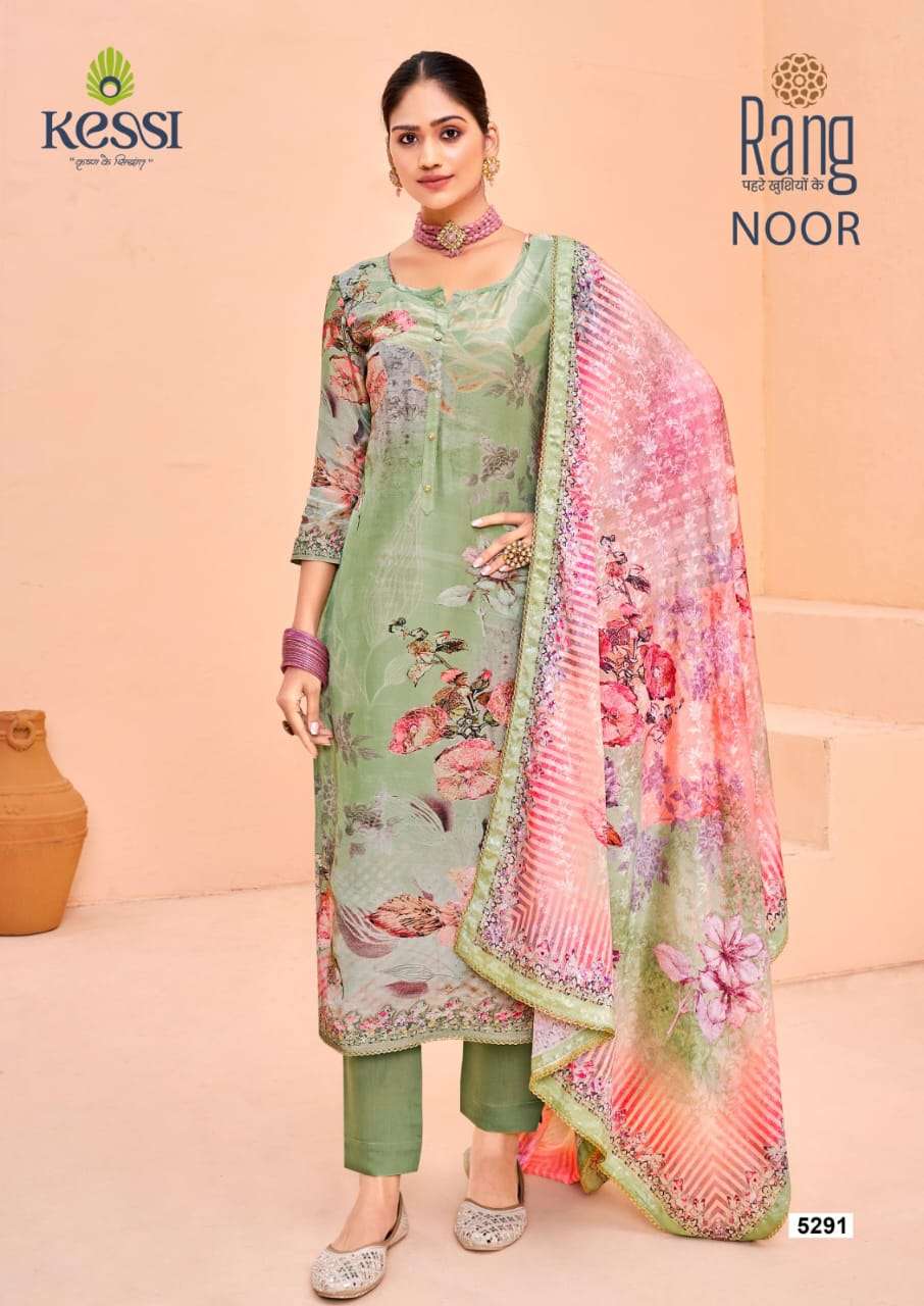 rang noor nature crepe grace ful look salwar suit catalog