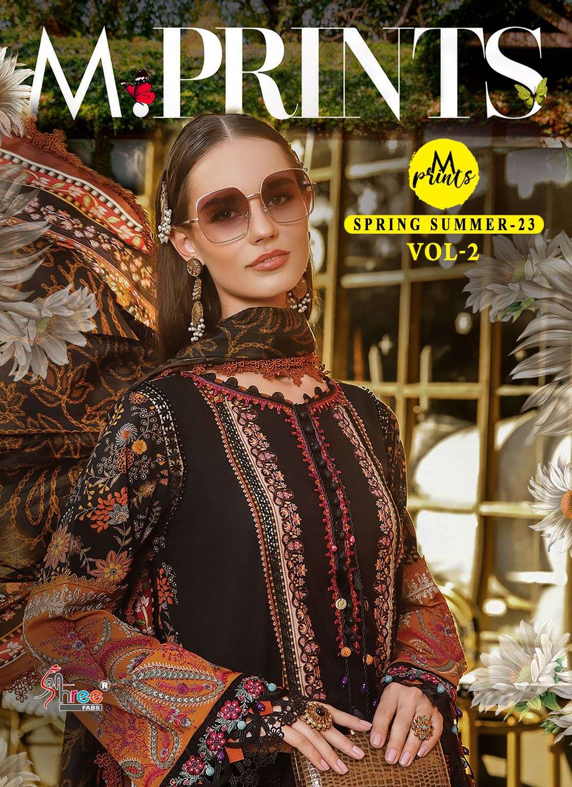 shree fabs m print spring summer 23 vol 02 cotton decent look salawr suit wit cotton dupatta catalog