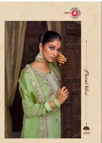 triple aaa emily crush attrective look salwar suit catalog