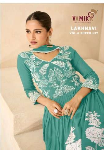 vamika tm lakhnavi vol 6 super hit 2 rayon exclusive look top bottom with dupatta catalog