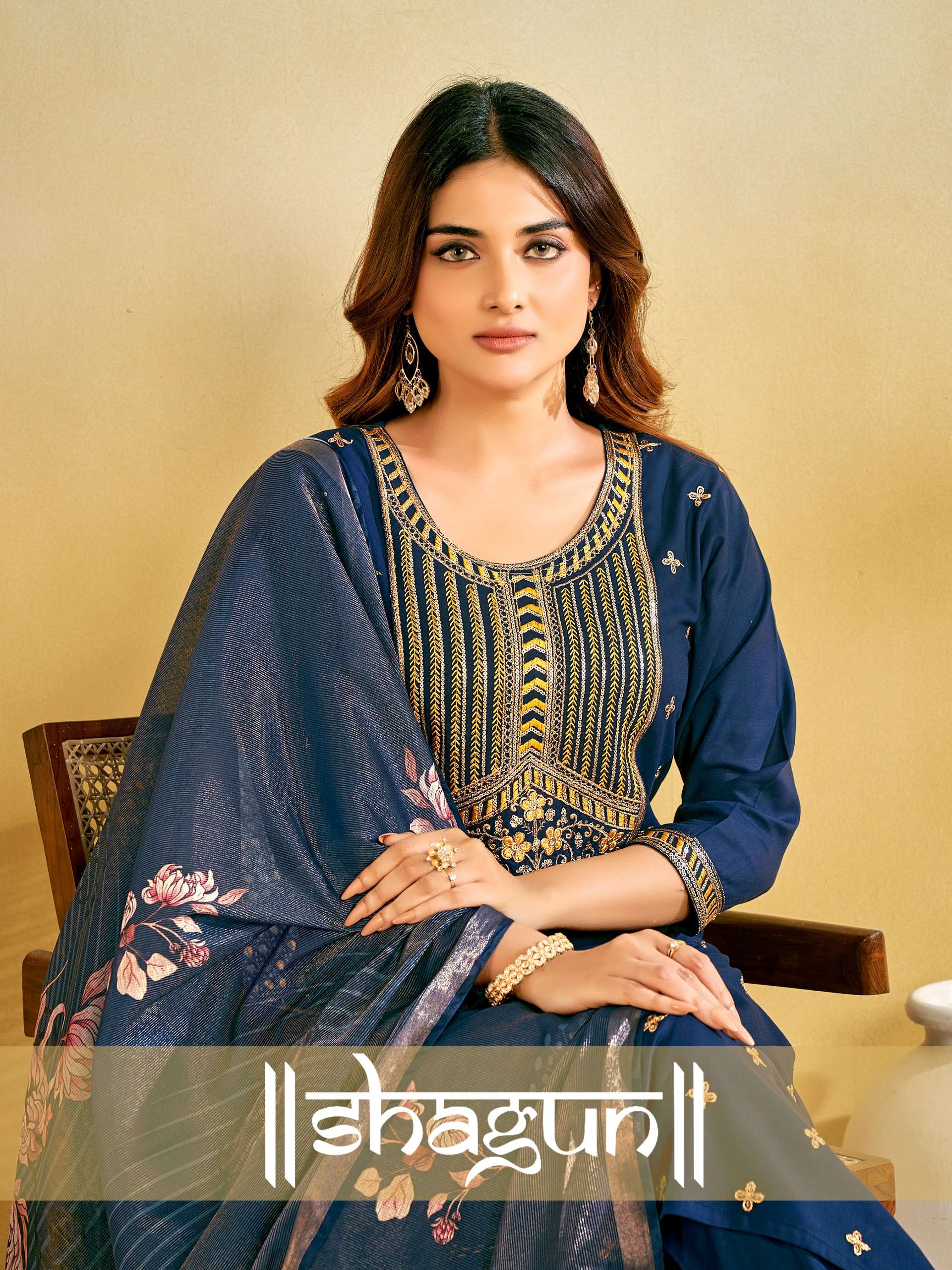 banwery fashion shagun rayon innovative look kurti bottom dupatta catalog