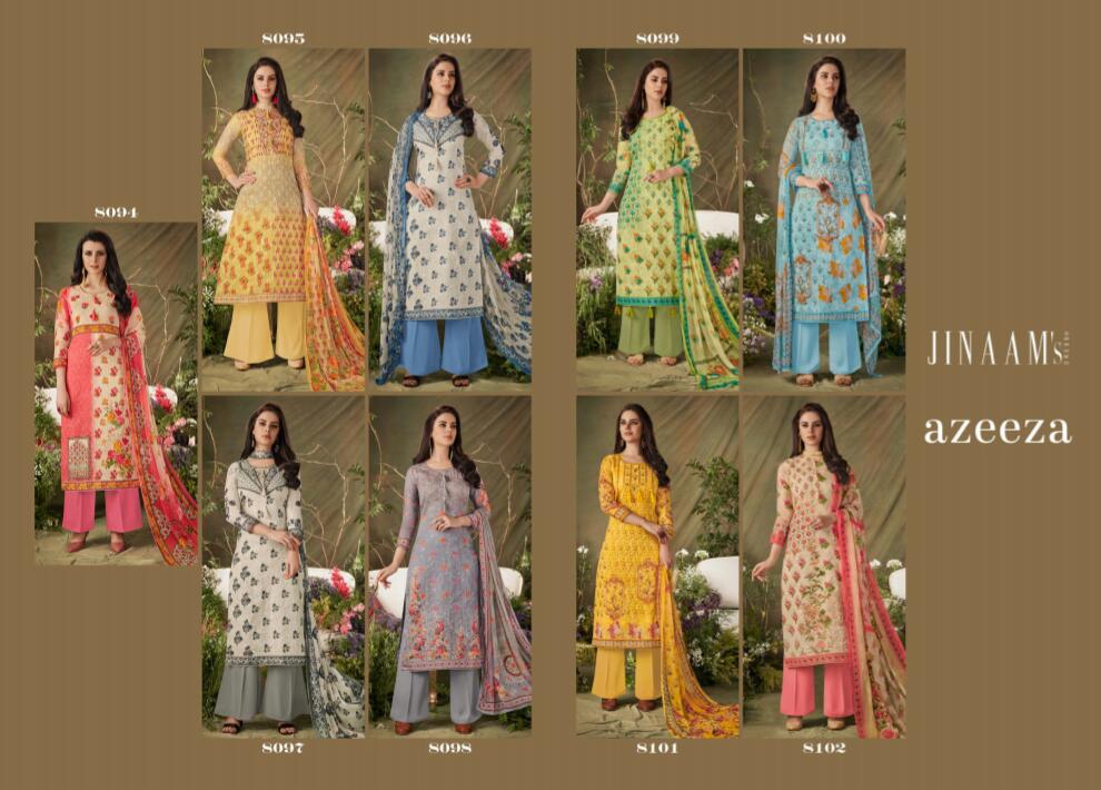 Jinaam dress azeeza Salwar Kameez collection