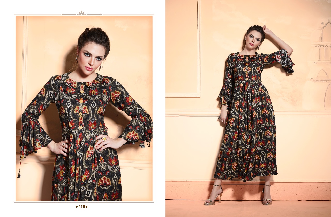 Kajree Fashion dzire kurties Catalog Supplier At Wholesale price