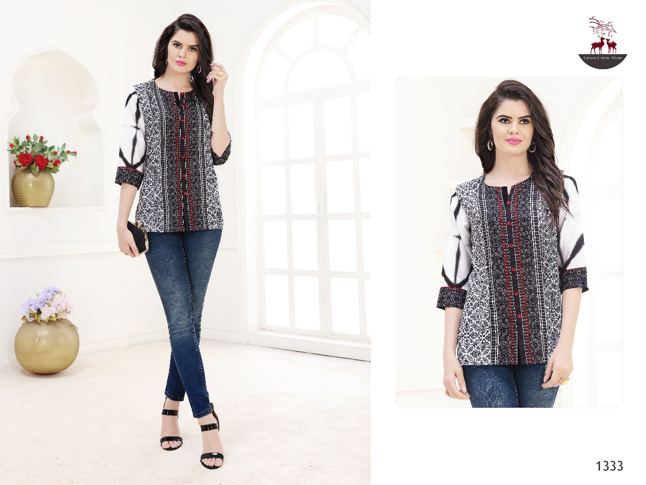 Mrigya Fiona digital top kurties Catalog