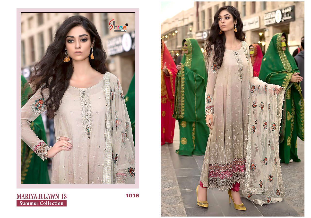 Shree Fabs mariya b lawn 18 collection  Salwar Kameez