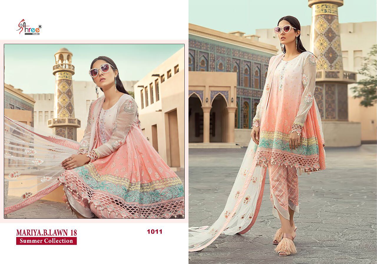 Shree Fabs mariya b lawn 18 collection  Salwar Kameez