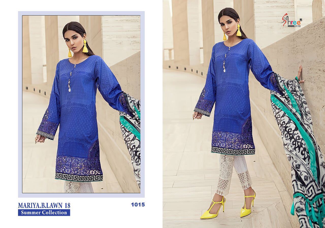 Shree Fabs mariya b lawn 18 collection  Salwar Kameez