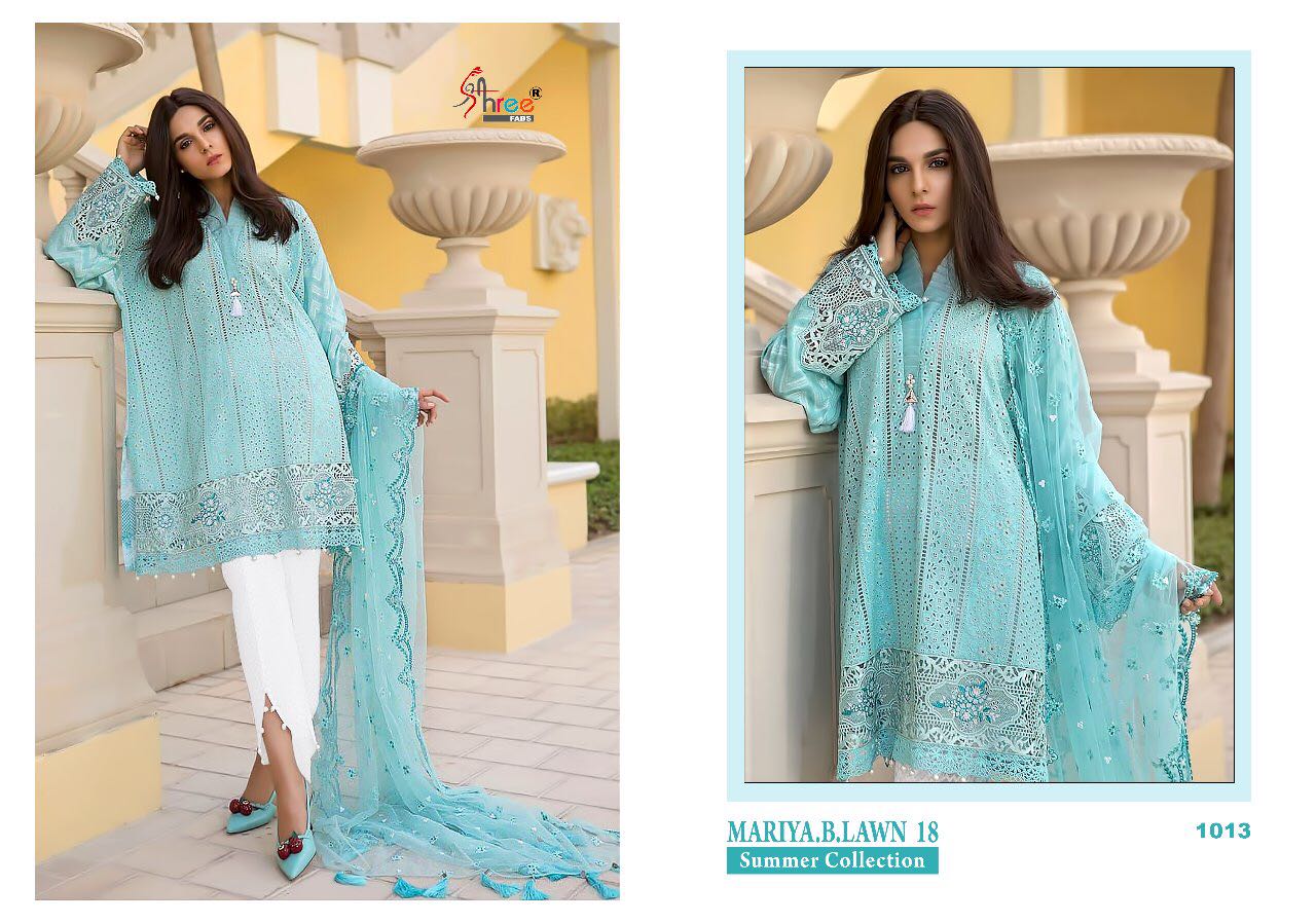 Shree Fabs mariya b lawn 18 collection  Salwar Kameez