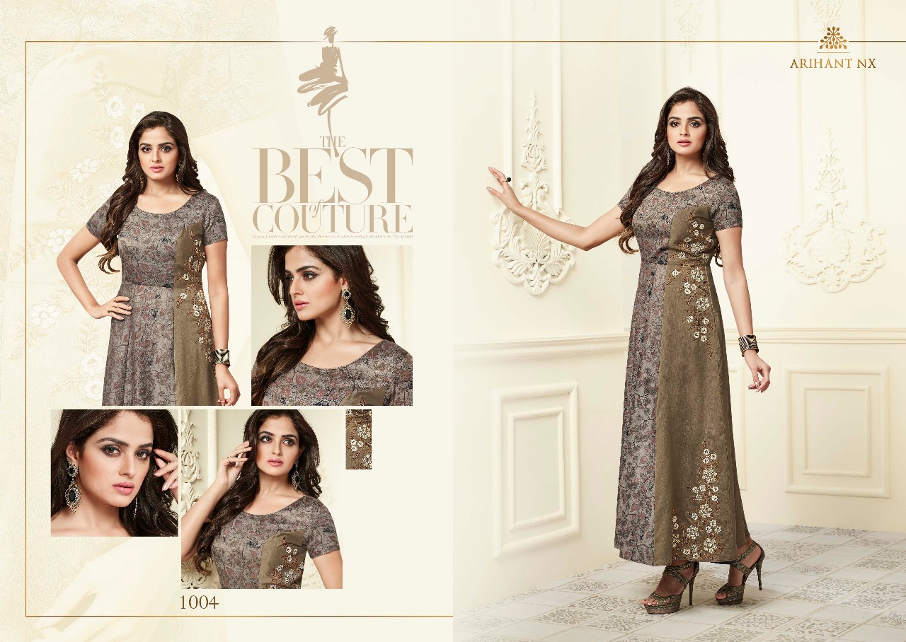 Arihant NX presents infinity summer collection stylish kurtis