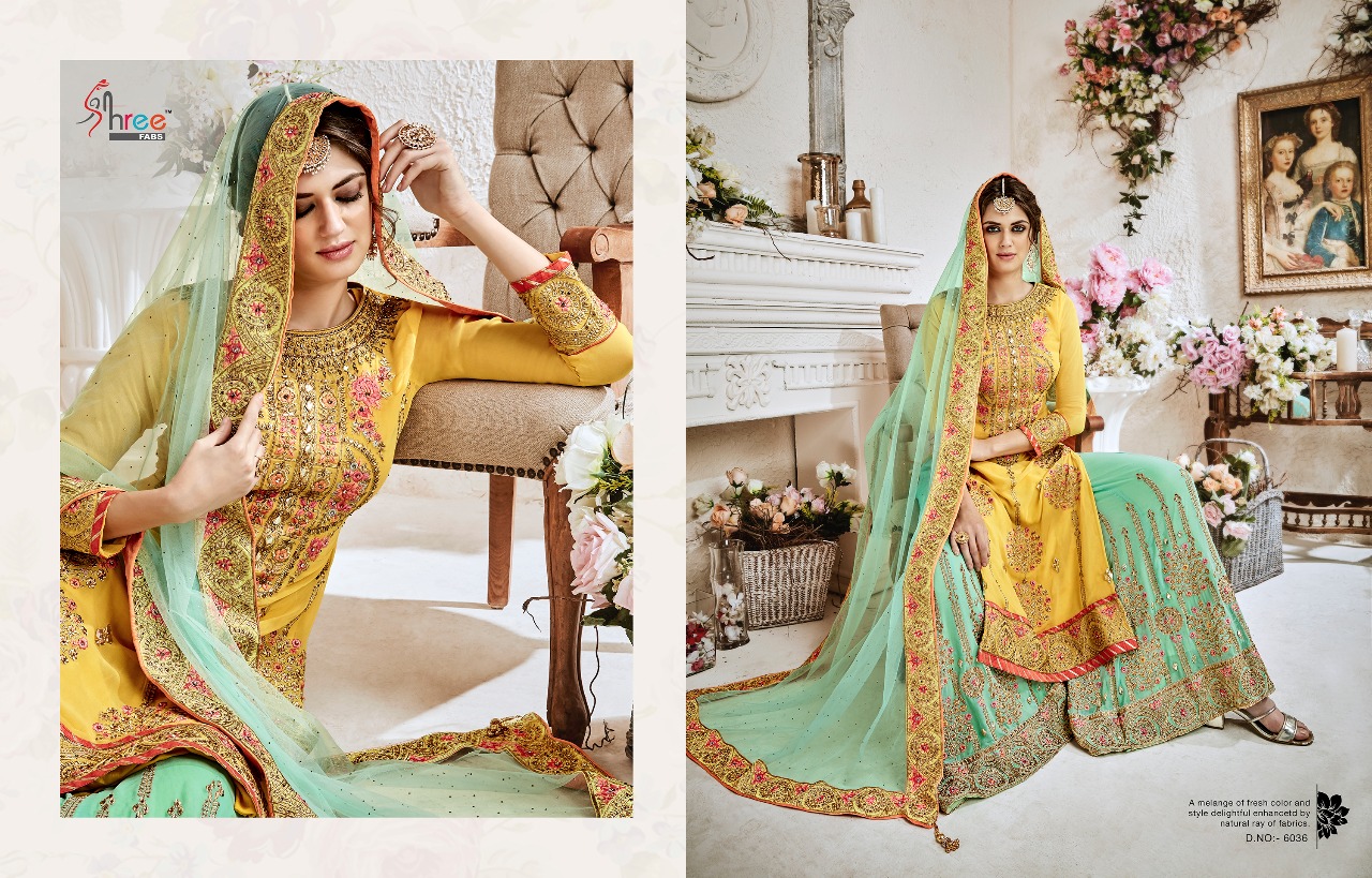 Shree fabs presentong Shehnai vol 7 bridal collection of salwar kameez