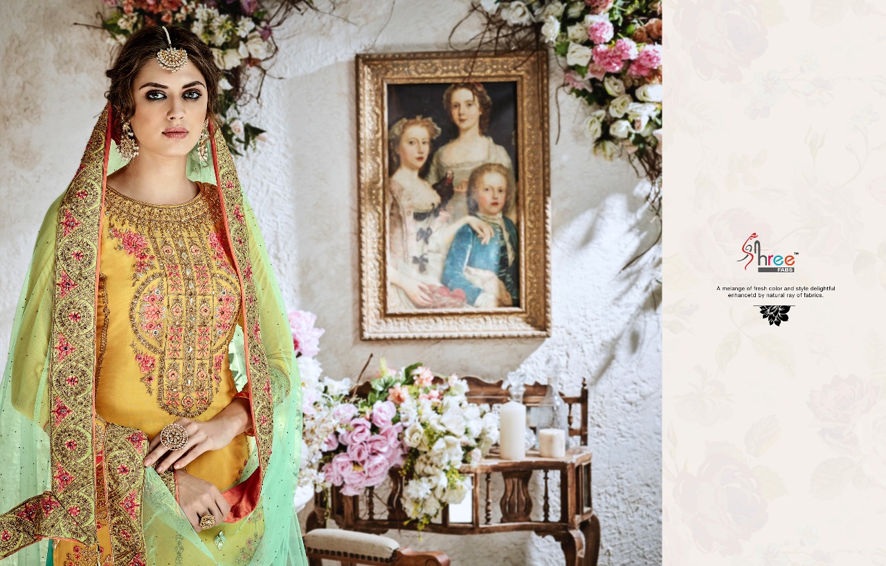 Shree fabs presentong Shehnai vol 7 bridal collection of salwar kameez