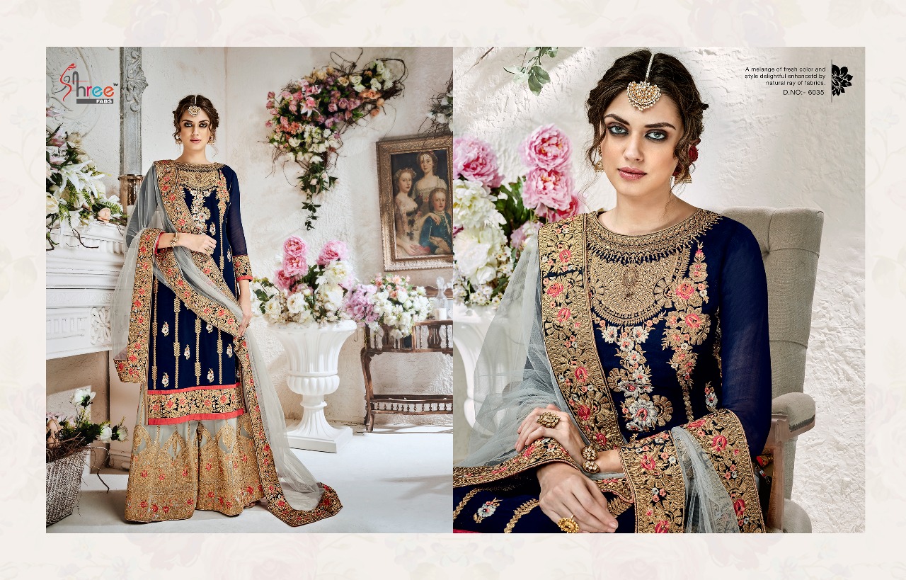 Shree fabs presentong Shehnai vol 7 bridal collection of salwar kameez