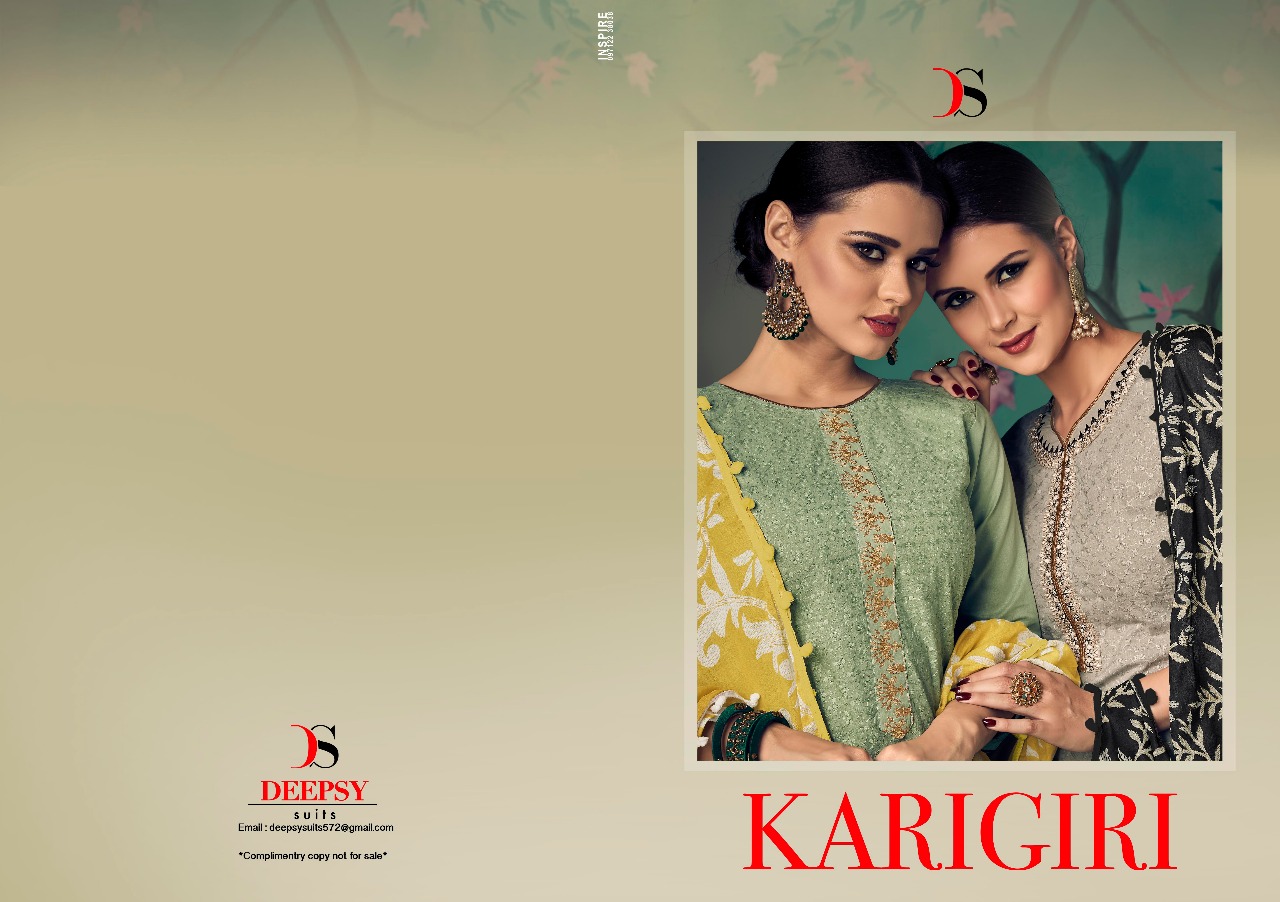 Deepsy suits by karigiri Exclusive traditional wear salwar kameez