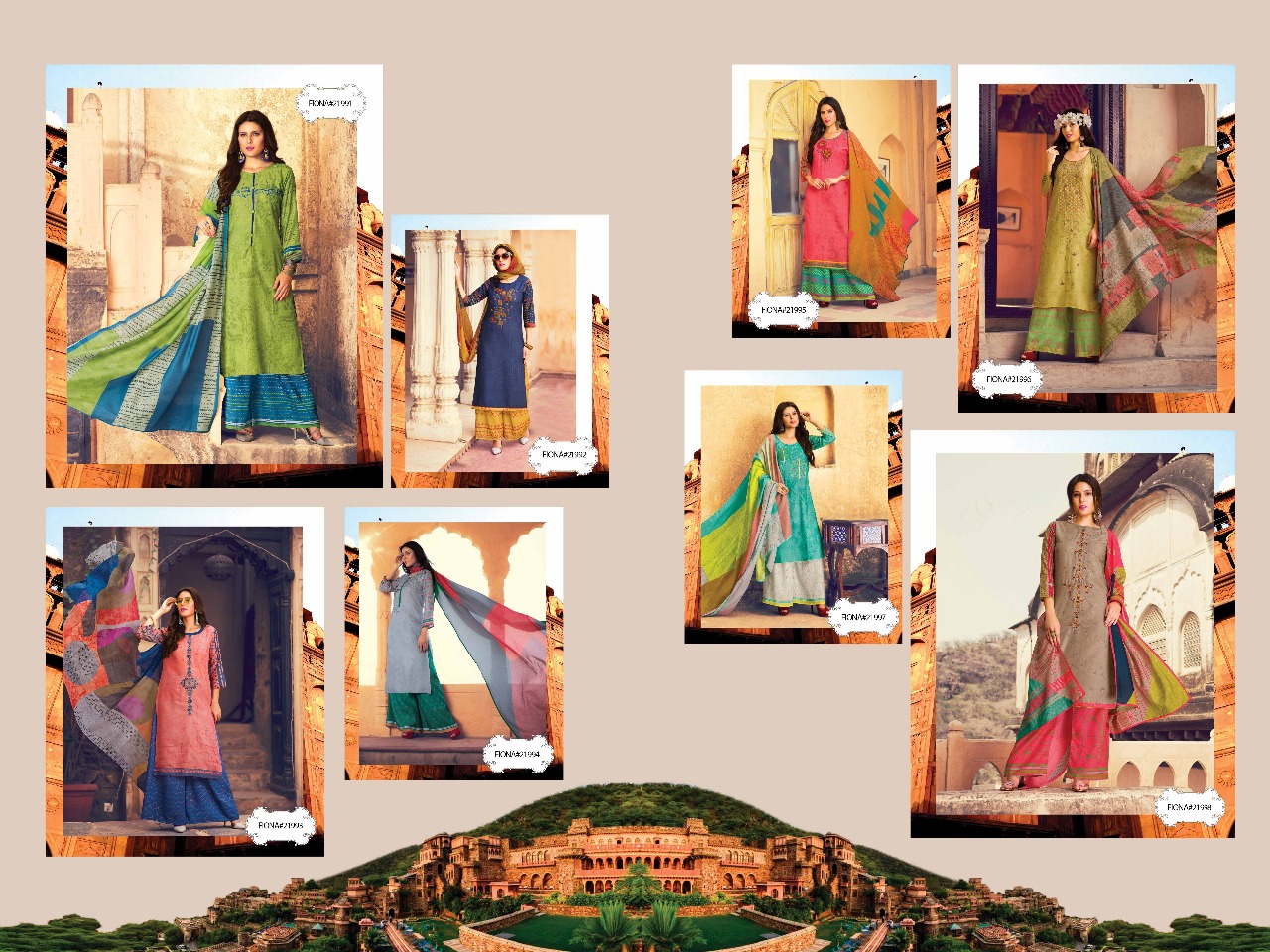 Fiona launch vero amore simple elegant look suits salwar kameez