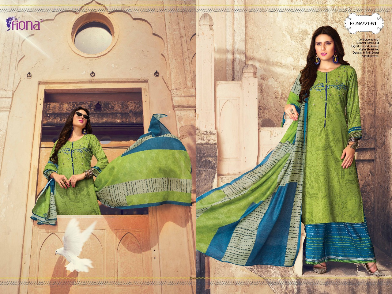 Fiona launch vero amore simple elegant look suits salwar kameez