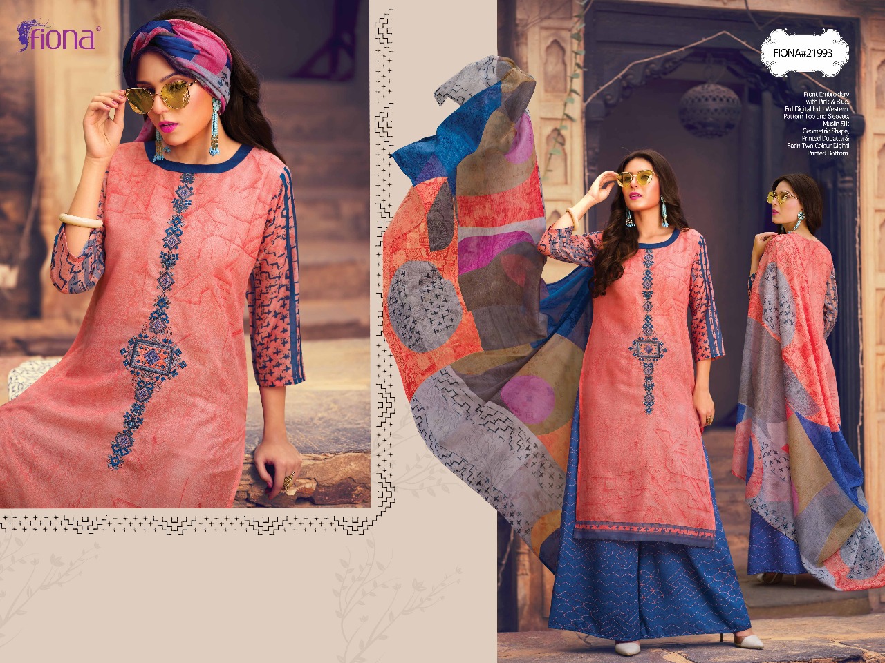 Fiona launch vero amore simple elegant look suits salwar kameez