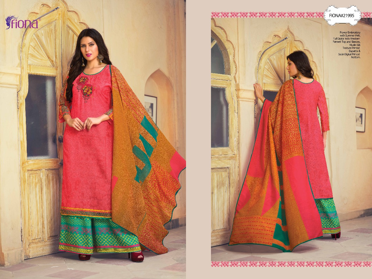 Fiona launch vero amore simple elegant look suits salwar kameez