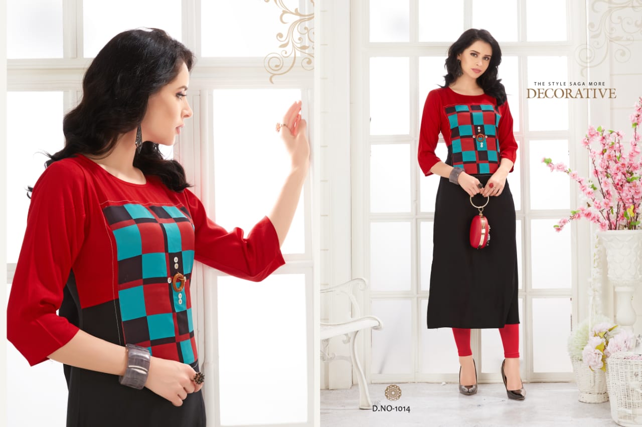 Kajri style presenting priya vol 2 casual ready to wear kurtis concept