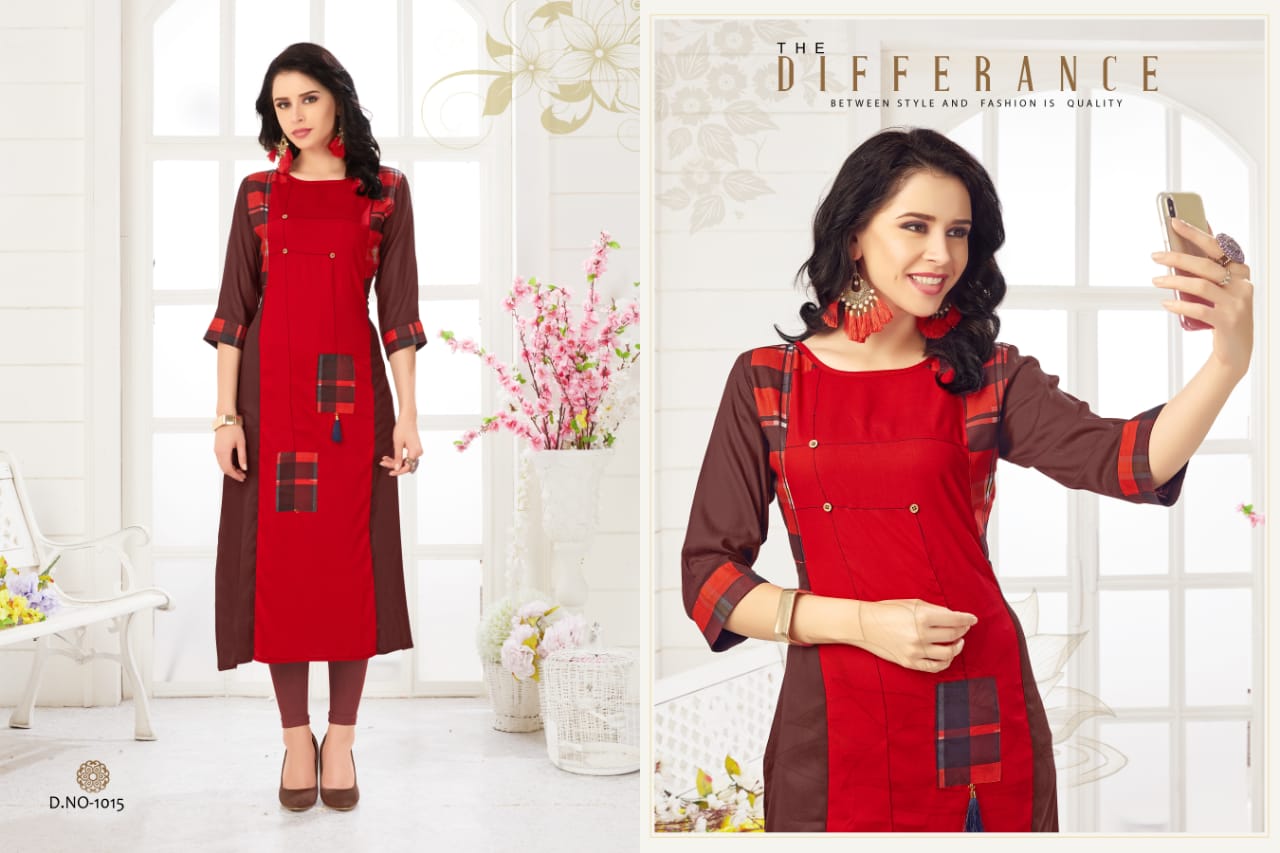 Kajri style presenting priya vol 2 casual ready to wear kurtis concept