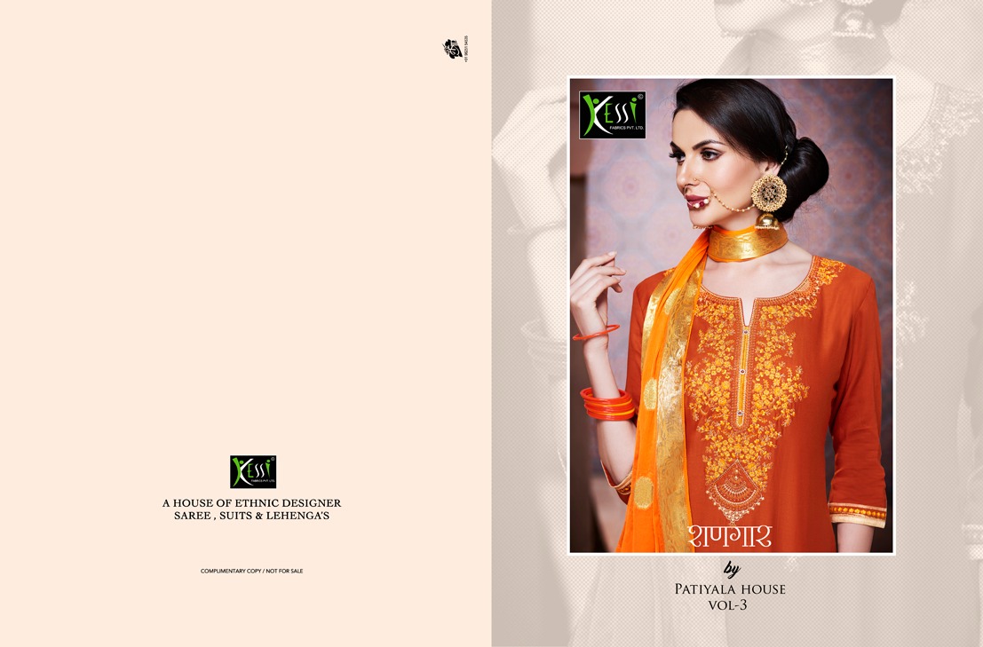 Kessi fabrics launch Shangar by patiala house vol 3 casual wear salwar kameez