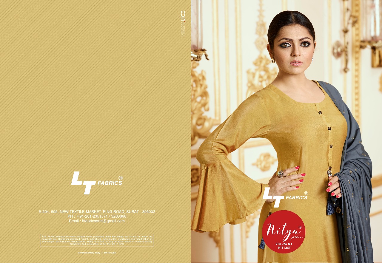 LT fabrics presenting nitya 26NX designer concept kurtis