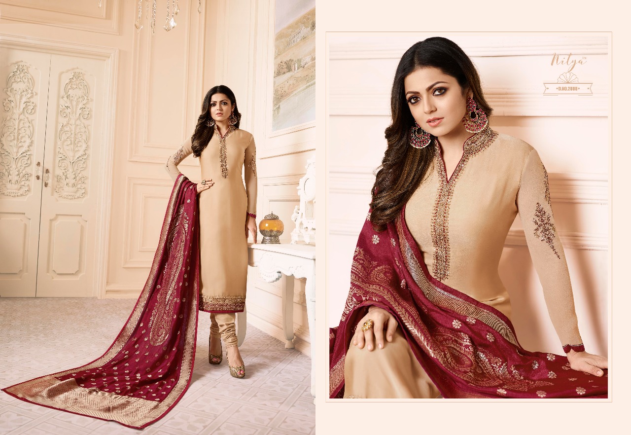 LT fabrics presents nitya vol 120 hit list trendy collection of salwar kameez