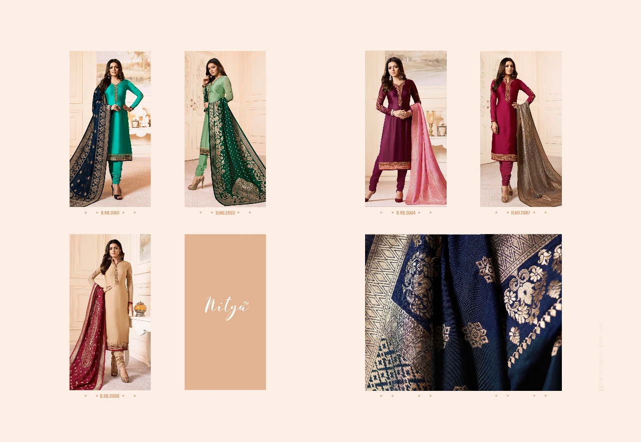 LT fabrics presents nitya vol 120 hit list trendy collection of salwar kameez