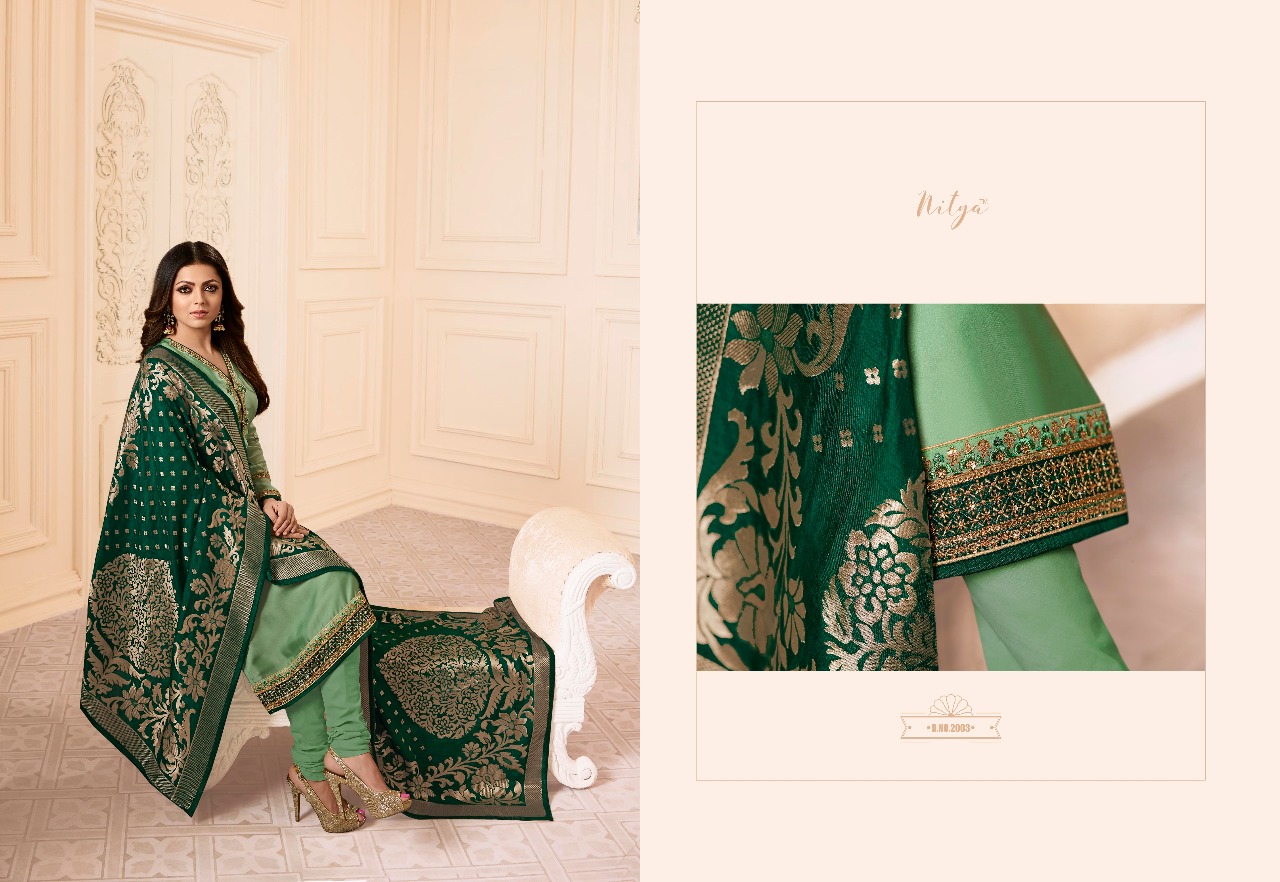 LT fabrics presents nitya vol 120 hit list trendy collection of salwar kameez