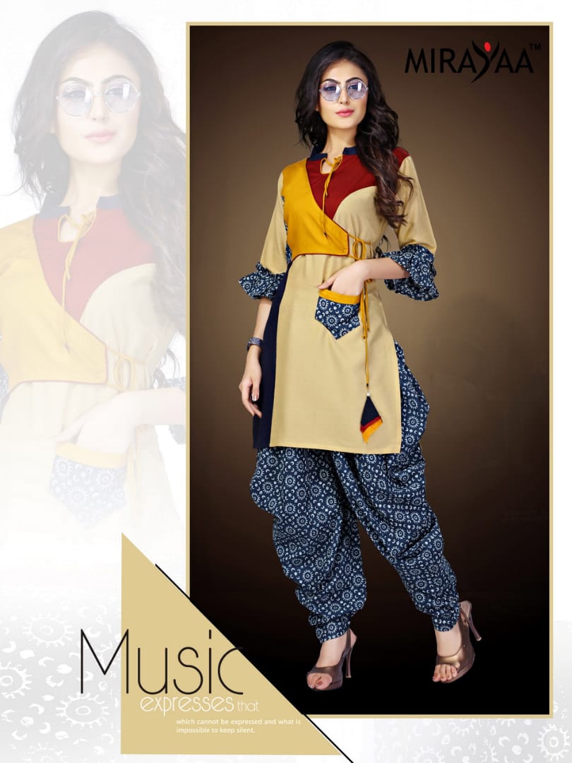 Mirayaa presents poppins vol 2 exclusive summer collection of top with dhoti patiyala