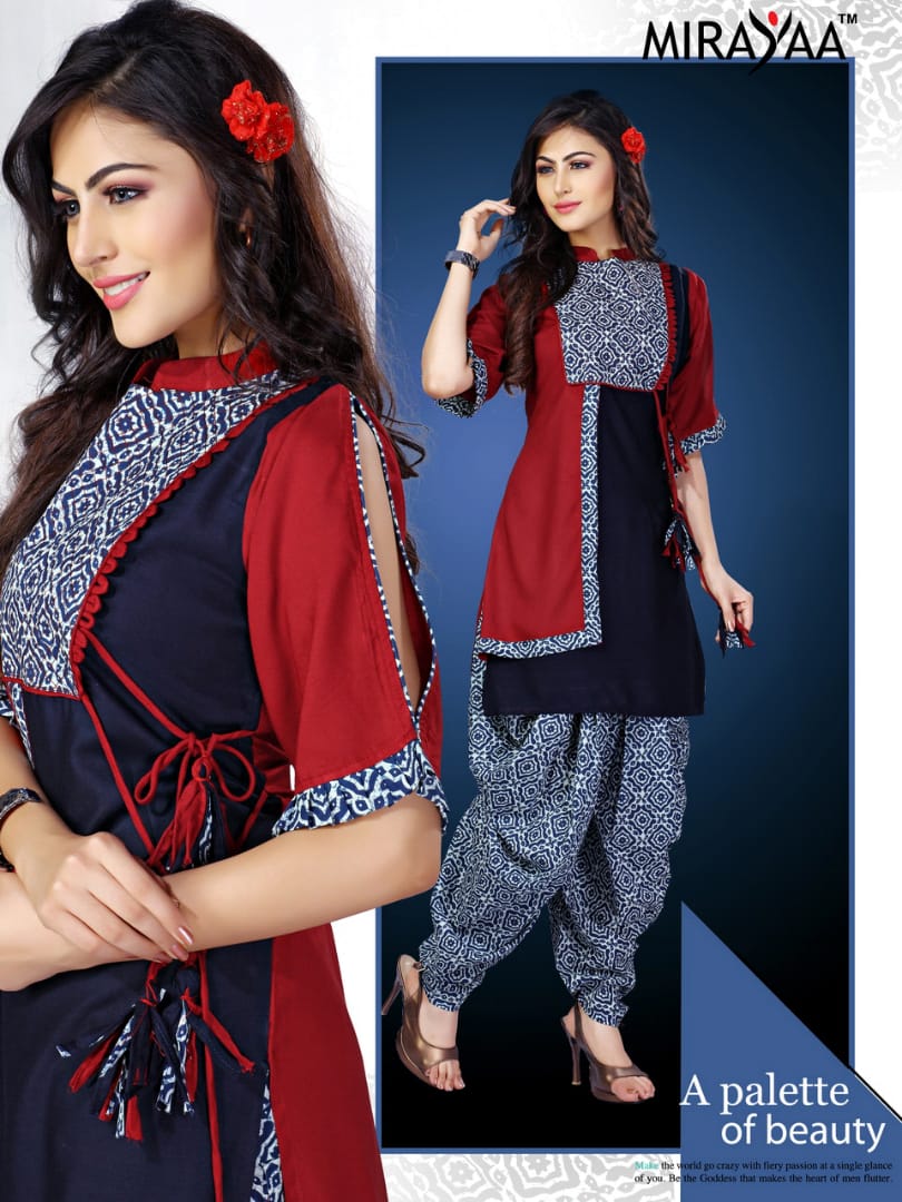 Mirayaa presents poppins vol 2 exclusive summer collection of top with dhoti patiyala