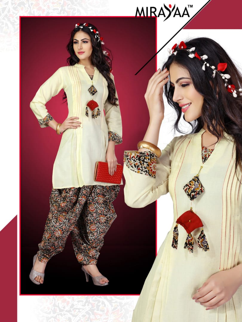 Mirayaa presents poppins vol 2 exclusive summer collection of top with dhoti patiyala