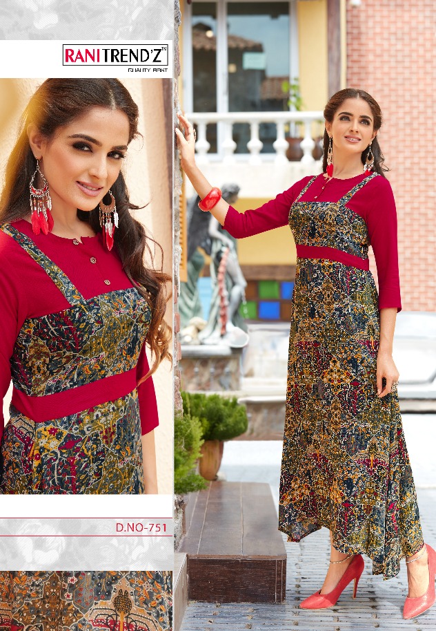 Rani trendz launch photoshoot 2 exclusive readymade designer kurtis concept