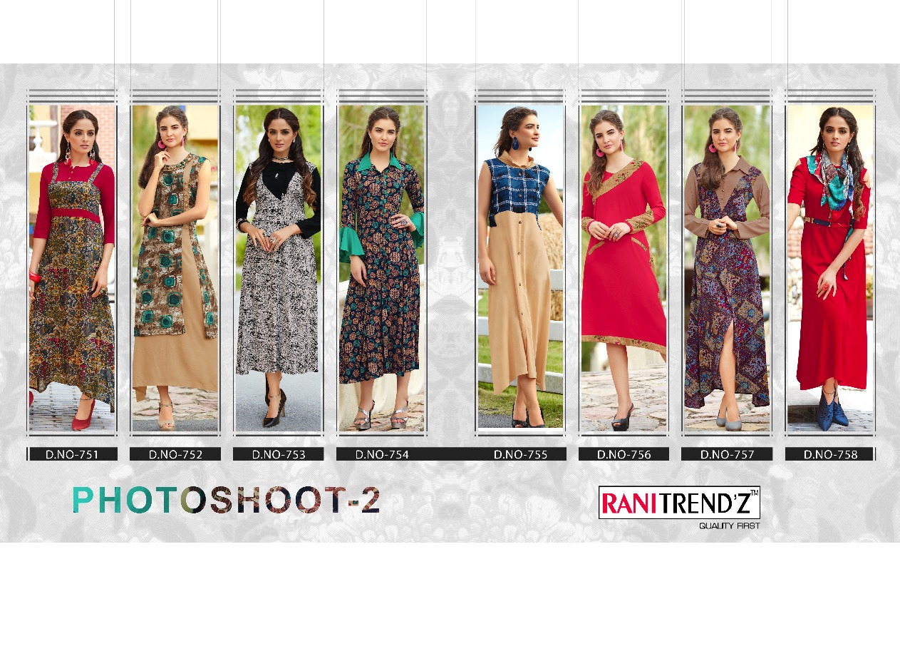 Rani trendz launch photoshoot 2 exclusive readymade designer kurtis concept