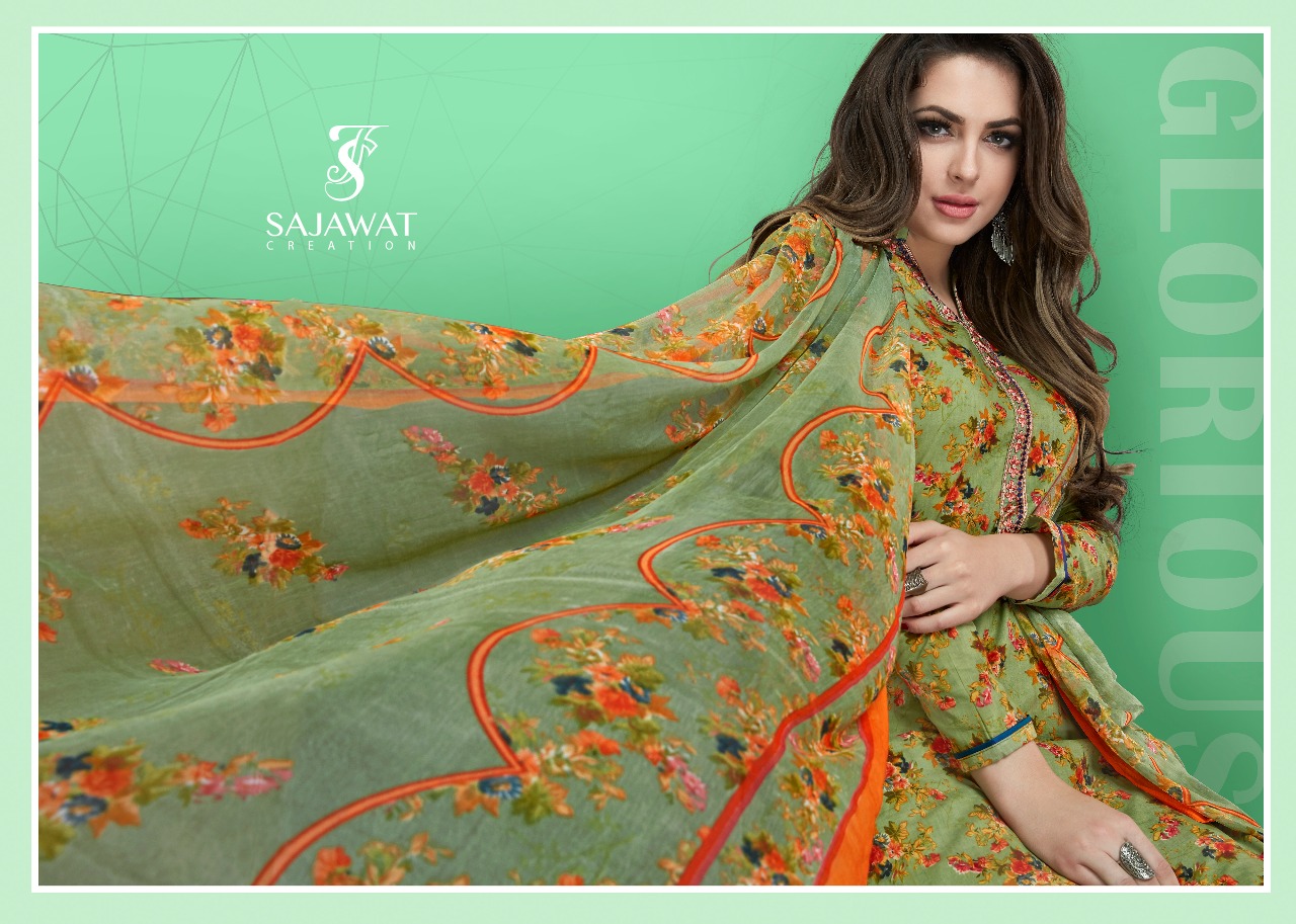 Sajawat creation presents zara vol 2 casual collection of salwar kameez