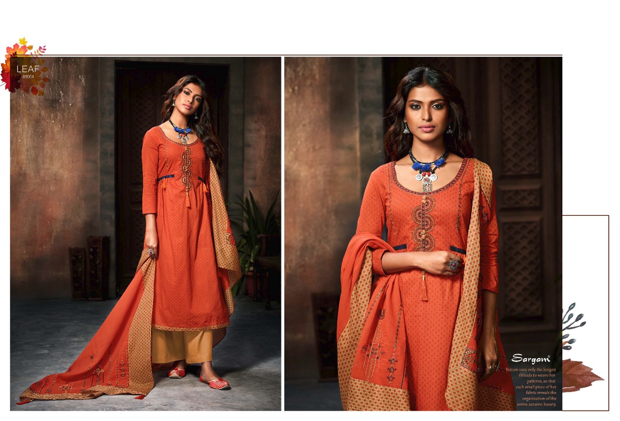 Sargam prints presents leaf stylish wear salwar kameez